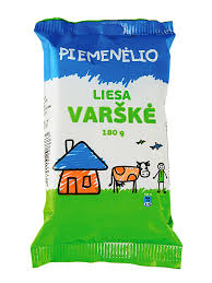 Varškė liesa PIEMENĖLIO 0,5% 180g. RVN