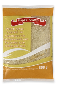 Ryžiai* HAPPY FAMILY plikyti 800g