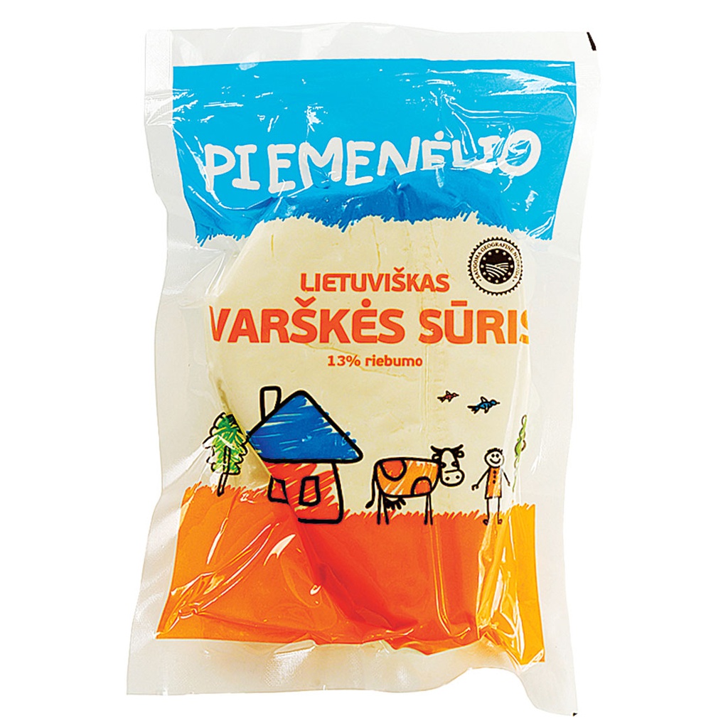 Varškės sūris 13% vakuume RVN