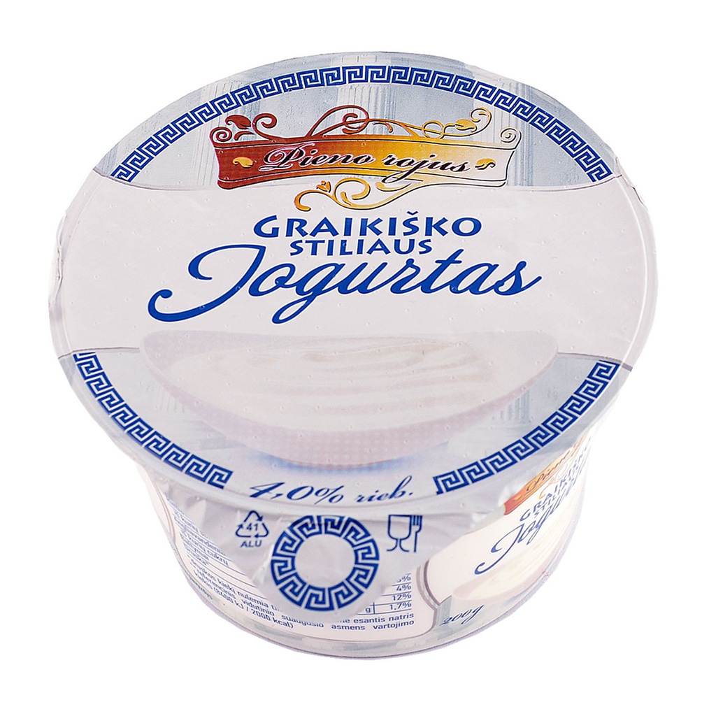 Graikiškas jogurtas 4% 200g