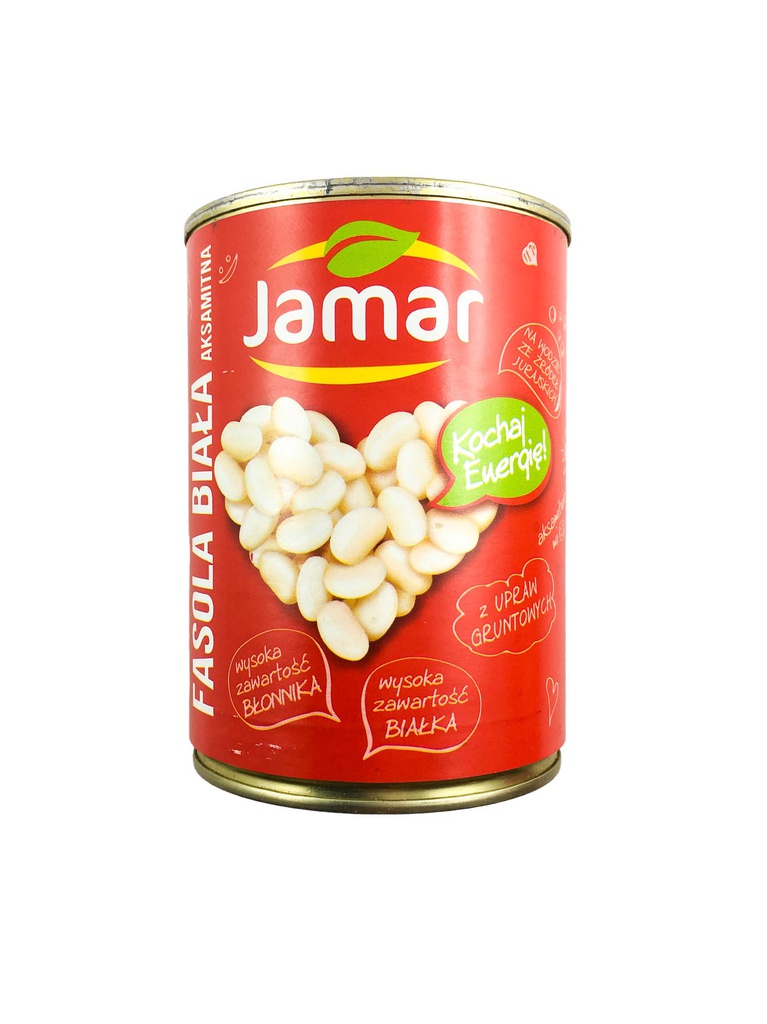 Konservuotos baltos pupelės JAMAR 400g