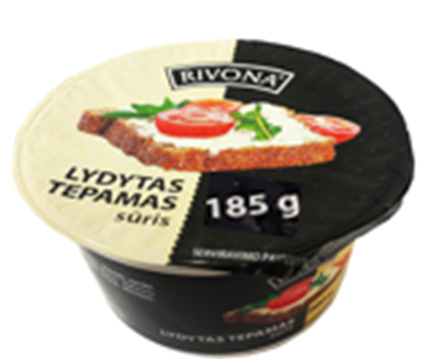Tepamas lydytas sūris "RIVONA" 26% rieb. 185g RVN